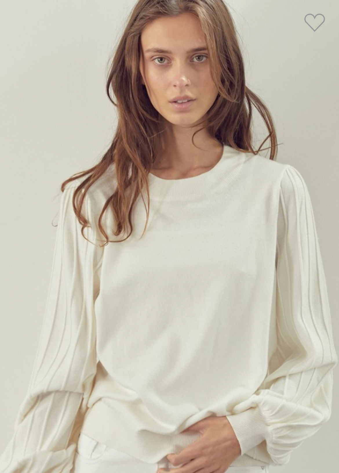 “Can’t Go Wrong” Sweater in Ivory