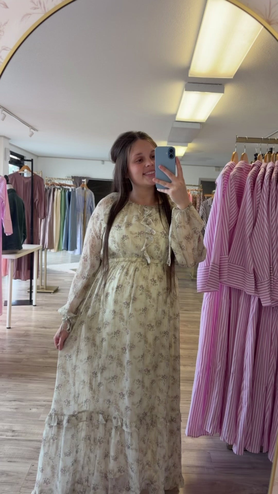 “Love is in the Air” Maxi Dress in Tan