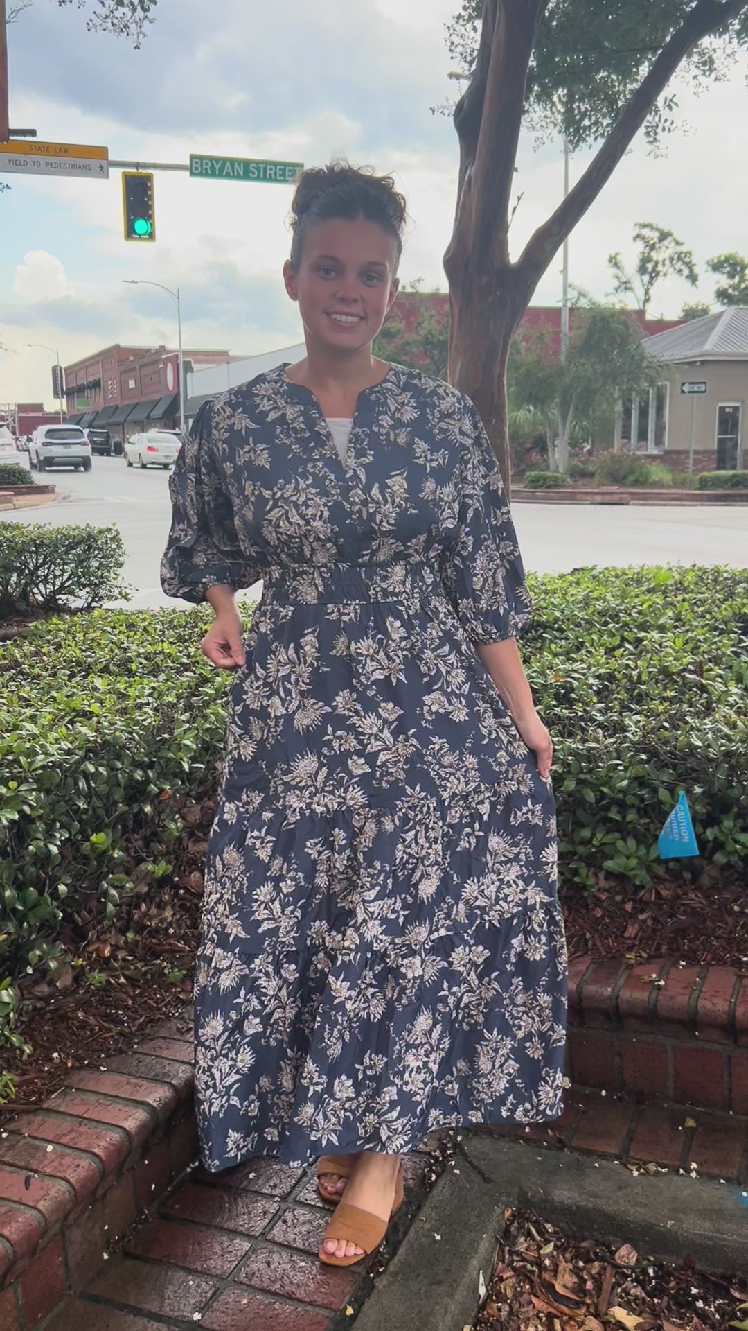 “Love at First Sight” Maxi Dress in Blue