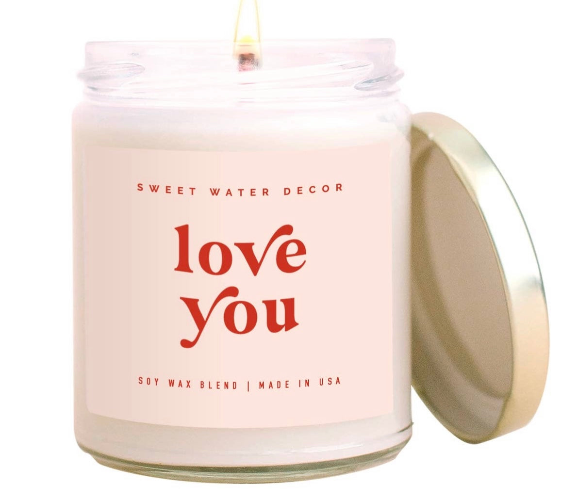 “Love You”  9 oz Candle