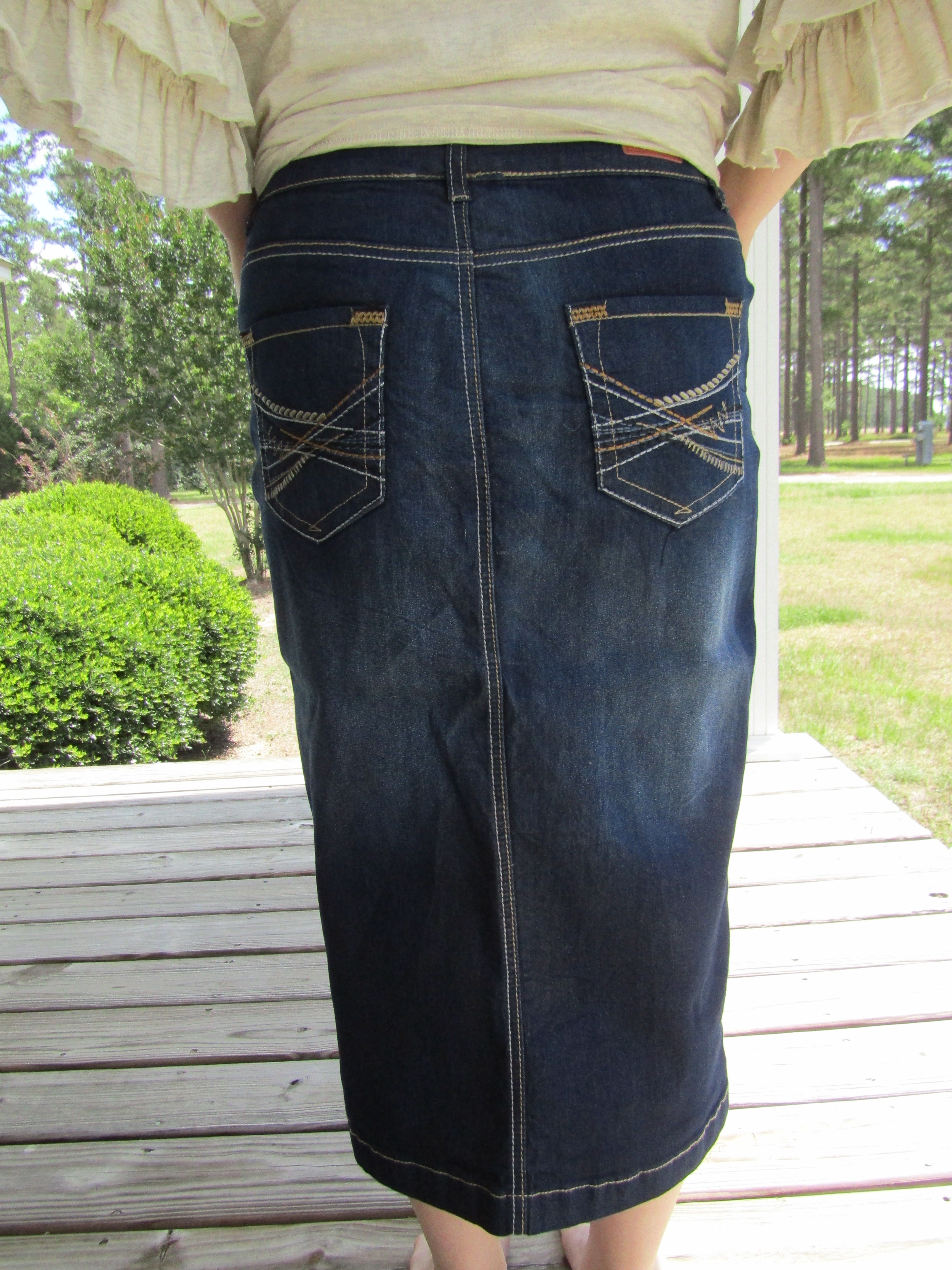 Ashlynn Nicole Plus Dark Midi Denim