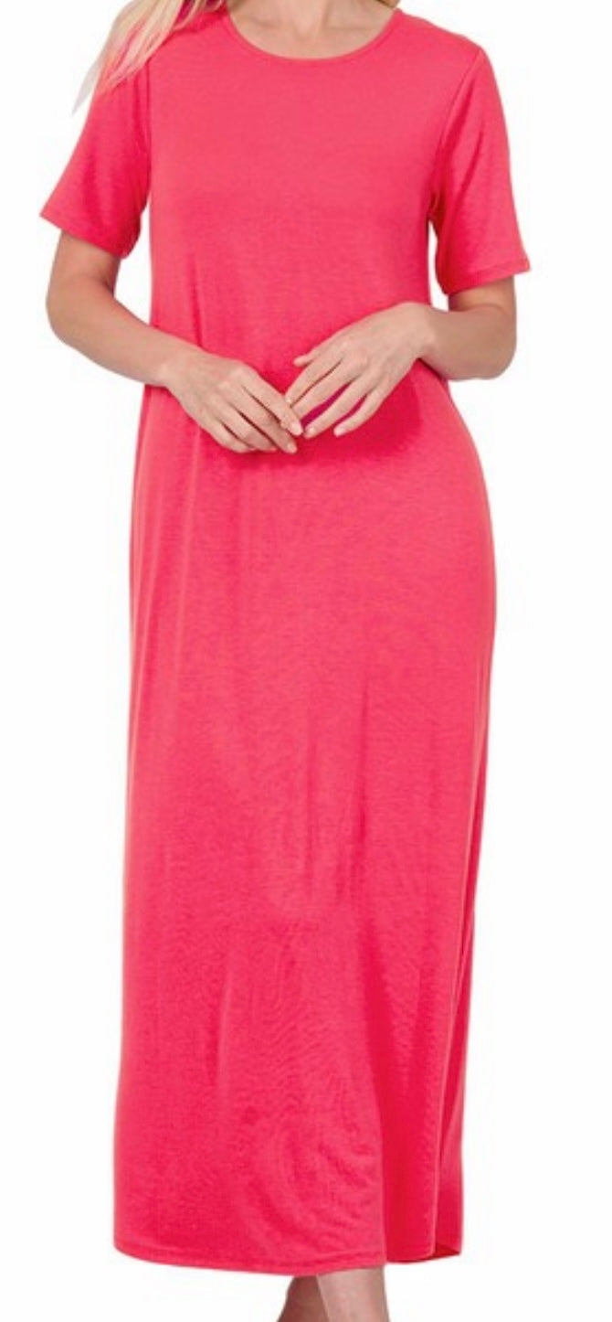 “Favorite Dress Ever” Plus In Pink