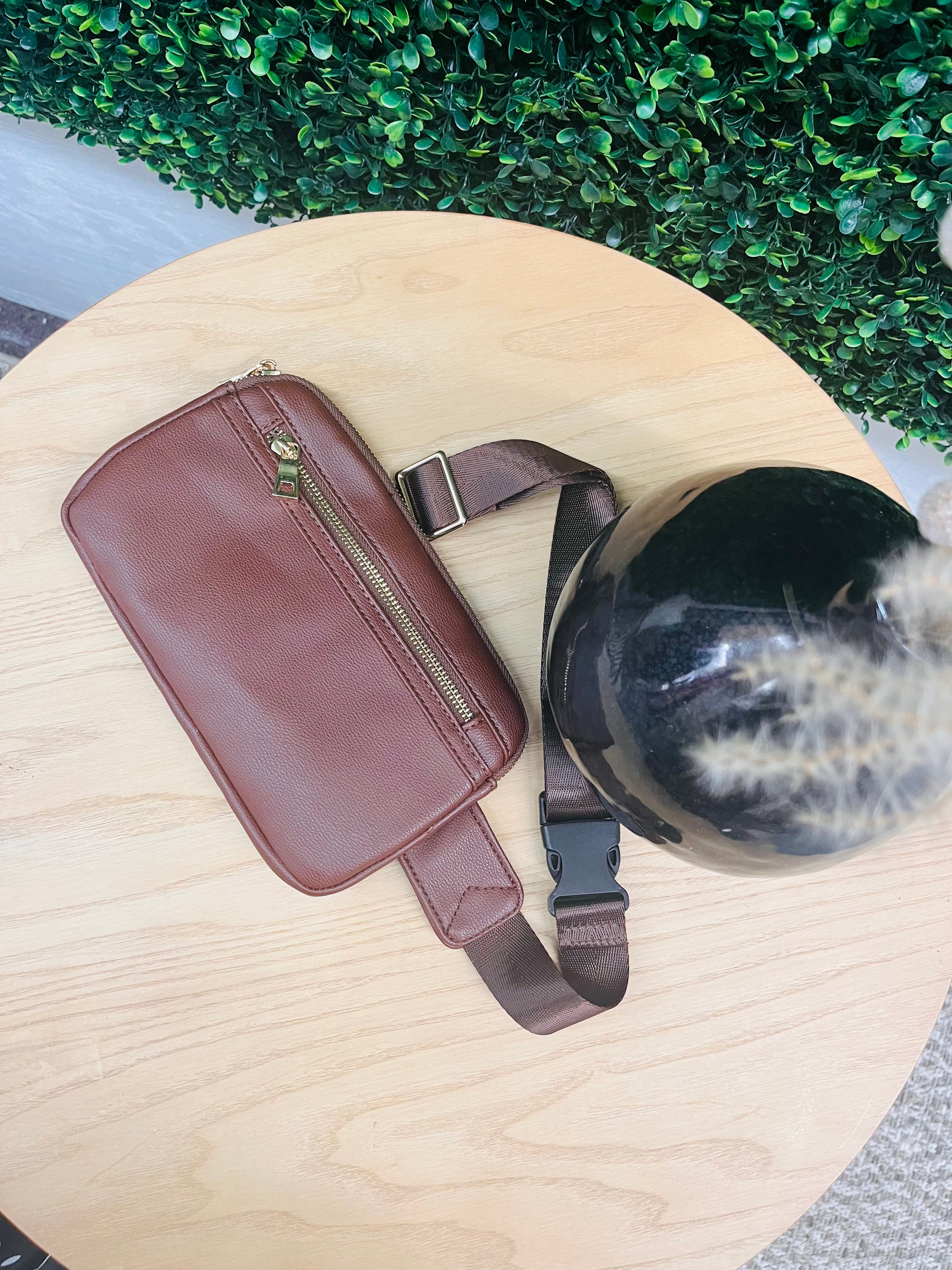 “Grab it and Go” Fanny Pack in Coffee